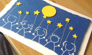 中秋节贺卡简单手工 中秋节贺卡简单手工