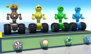 最新工程车动画片