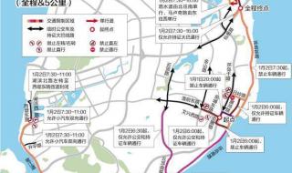 今天马拉松全程路线 今天马拉松全程路线