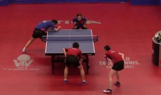 许昕vs张本智和2019